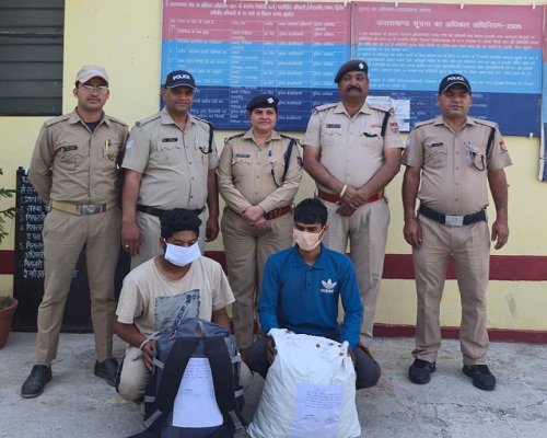 20almp5 ऑपरेशन प्रहार: लाखों के गांजे के साथ फिर धरे गए दो नशा तस्कर
