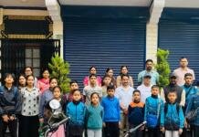 बागेश्वर: राज्य स्तरीय ताइक्वांडो प्रतियोगिता में हिस्सा लेने 33 खिलाड़ी रवाना राज्य स्तरीय ताइक्वांडो प्रतियोगिता में हिस्सा लेने 33 खिलाड़ी रवाना