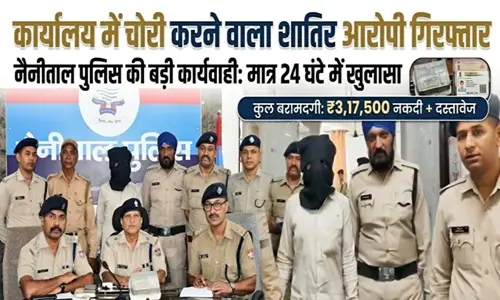 ताला तोड़ लाखों की चोरी, शातिर चोर बबलू गिरफ्तार