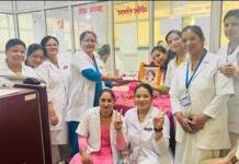 ‘अंतरराष्ट्रीय नर्सिंग डे’ : फ्लोरेंस नाइटिंगेल को याद कर लिया सेवा का संकल्प 'अंतरराष्ट्रीय नर्सिंग डे' : फ्लोरेंस नाइटिंगेल को याद कर लिया सेवा का संकल्प