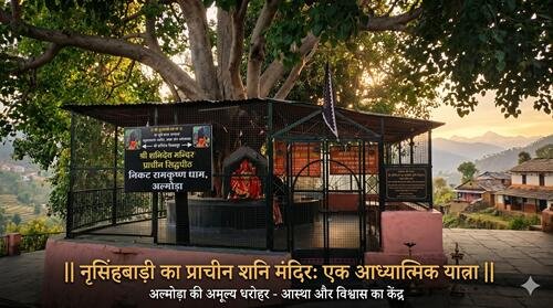 shani mandir अल्मोड़ा: शनि जयंती पर नृसिंह बाड़ी में होगा भव्य सुंदरकाण्ड पाठ