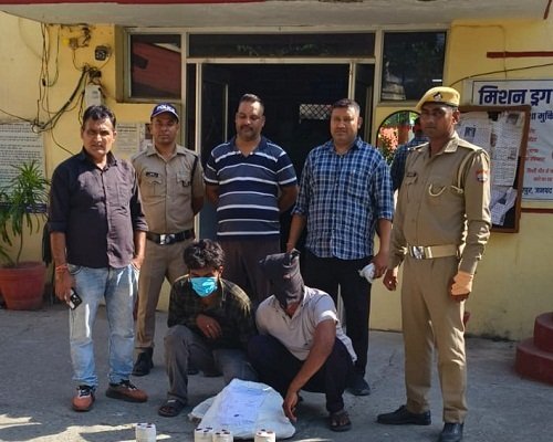 17almp2 300 किग्रा प्रतिबंधित गौमांस बरामद, दो आरोपी गिरफ्तार