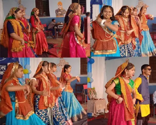 ज्ञानोदय उमावि डुंगरा में स्थापना दिवस पर बिखरी सांस्कृतिक छटा