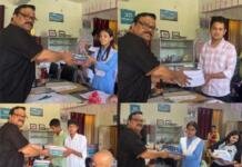 अल्मोड़ा: पीएम श्री राइंका हवालबाग को प्रदान की एक लाख की रिफ्रेसर बुक्स प्रधानाचार्य डा. कपिल नयाल ने अध्ययन के लिए इंटर के बच्चों को सौंपी