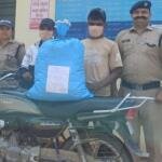 युवक-युवती 2.78 लाख रुपये कीमत के गांजे के साथ गिरफ्तार