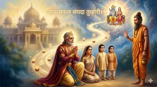 नाथ सकल संपदा तुम्हारी। मैं सेवकु समेत सुत नारी