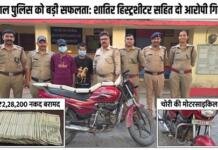नैनीताल पुलिस, बड़ी सफलता: 07 दुकानों में हुई चोरी का खुलासा नैनीताल पुलिस, बड़ी सफलता: 07 दुकानों में हुई चोरी का खुलासा