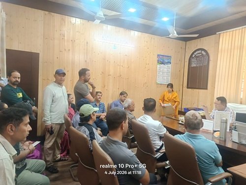 04 bgs 5 नौ सूत्रीय मांगों को लेकर जिला संघर्ष वाहिनी का प्रदर्शन