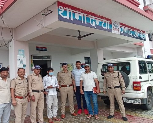 21almp4 दो अंतर्राज्यीय साइबर ठग राजस्थान व झारखंड से दबोचे