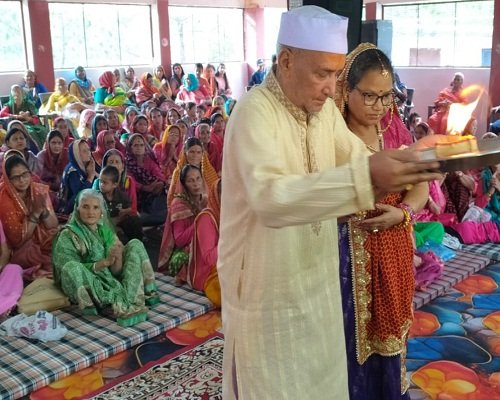 24almp1 रतकोट गोलू मंदिर राममय, पथरिया मनान क्षेत्र में भक्ति की बयार