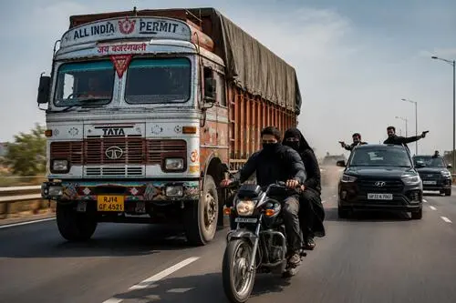 हाईवे पर खूनी तांडव; ट्रक पर फायरिंग के दौरान बेगुनाह महिला बनी शिकार