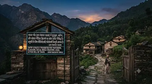 YOU TUBER भूतिया गांव : व्यूज के भूखे यूट्यूबर सावधान! आपकी एंट्री अब बैन !