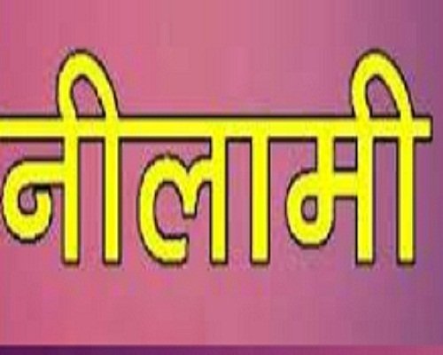 nilaami बचकांडे के बकायेदार की 15 नाली 07 मुट्ठी जमीन होगी कुर्क