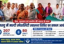 खनस्यु में मल्टी स्पेशलिटी स्वास्थ्य शिविर: 207 मरीजों का उपचार, 80 एक्स-रे खनस्यु में मल्टी स्पेशलिटी स्वास्थ्य शिविर: 207 मरीजों का उपचार, 80 एक्स-रे