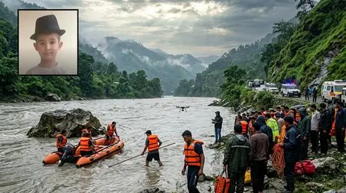 rakesh missing Bageshwar News: कपकोट में सरयू नदी में बहा 8 वर्षीय बालक, तलाश जारी