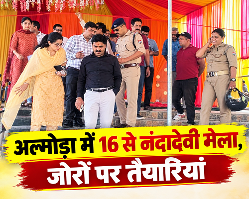 सीडीओ ने मंदिर पहुंचकर व्यवस्थाओं का लिया जायजा