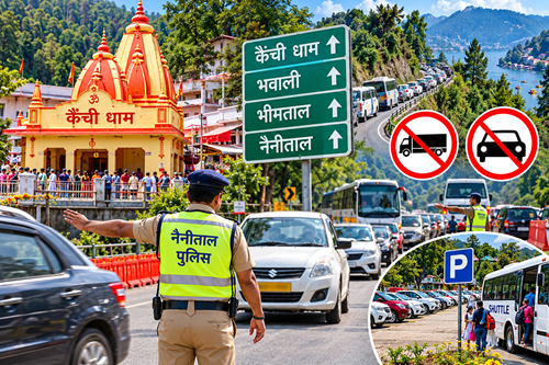 वीकेंड पर कैंची धाम जाने से पहले जान लें यातायात प्लान, कई मार्गों पर रहेगा डायवर्जन
