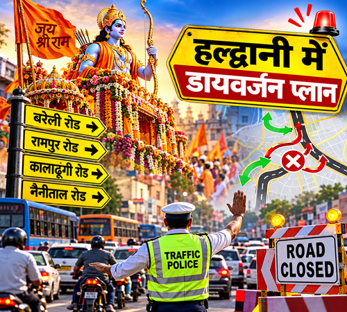 हल्द्वानी में 23 अक्टूबर को घर से निकलने से पहले पढ़ लें ये खबर !