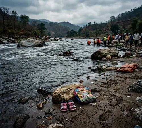 pungar river स्कूल से घर लौट रही 8 साल की गुड्डी को पुंगर नदी ने निगला