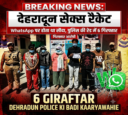 सेक्स रैकेट का भंडाफोड़